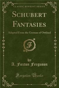 Schubert Fantasies: Adapted from the German of Ottfried (Classic Reprint)
