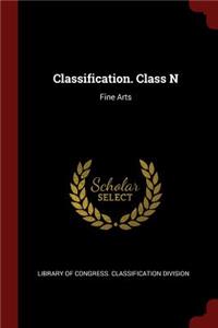 Classification. Class N