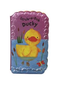 Scrub-A-Dub Ducky: Bath Mitt and Bath Book Set