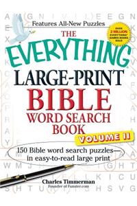 Everything Large-Print Bible Word Search Book, Volume II