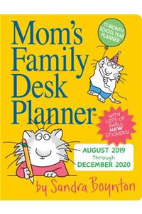 Mom's Family Desk Planner Calendar 2020