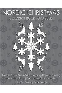 Nordic Christmas Coloring Book for Adults