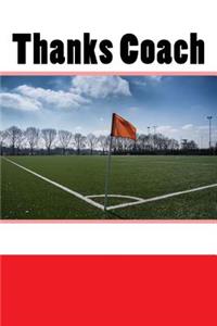 Thanks Coach (Journal / Notebook)
