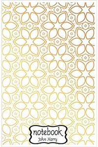 Notebook Journal Dot-grid, Graph, Lined, Blank No Lined Flower Pattern: Small Pocket Notebook Journal Diary, (Blank Notebook Journal)