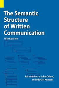 Semantic Structure of Written Communication