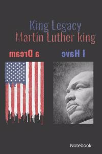 Martin luther king Notebook