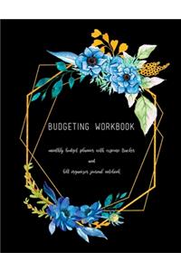 Budgeting Workbook Monthly Budget Planner With Expense Tracker And Bill Organizer Journal Notebook