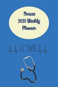 Nurses 2020 Weekly Planner