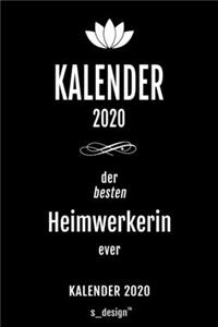 Kalender 2020 für Heimwerker / Heimwerkerin