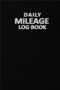 Daily Mileage Log Book