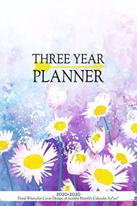 2020-2022 Three Year Planner