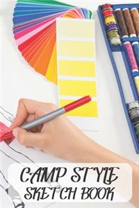 Camp Style Sketch Book
