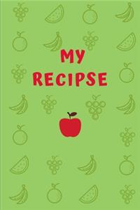 My Recipe journal