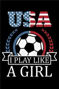 USA I Play Like A Girl