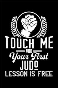 Touch me - first Judo lesson free