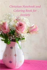 Christian Notebook and Coloring Book for Anxiety