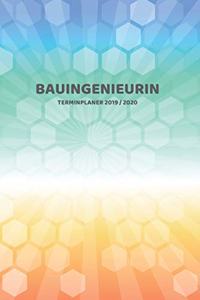 Bauingenieurin Terminplaner 2019 2020