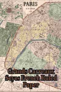 Grands Carreaux Seyes French Ruled Paper