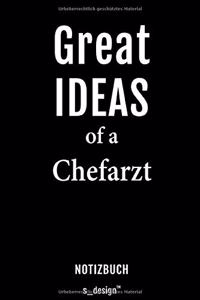 Notizbuch für Chefärzte / Chefarzt / Chefärztin