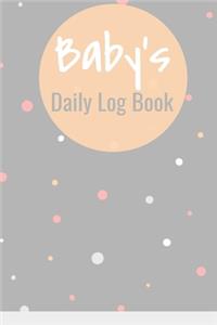 Baby's Daily Log Book