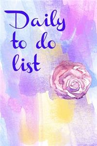 Daily to do List