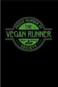 Proud Member Of The Vegan Runner Society Vegan Athlete