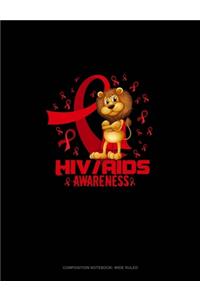 HIV AIDS Awareness Lion