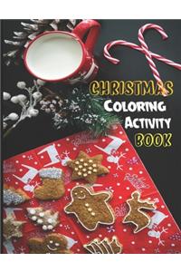 Christmas Coloring Activity Book