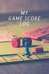 My Game Score Log