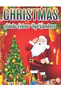 Christmas Adults Colour By Numbers