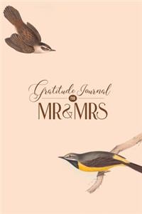 Gratitude Journal for for Mr and Mrs