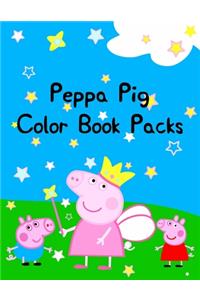 Peppa Pig Color Book Packs