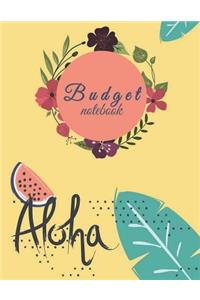 Budget notebook