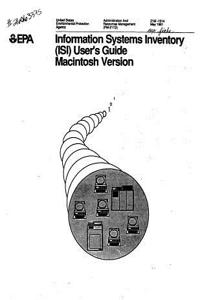 Information Systems Inventory (Isi) Users Guide Macintosh Version