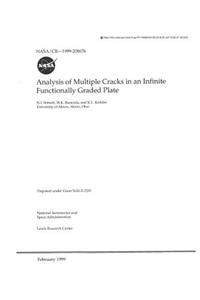 Analysis of Multiple Cracks in an Infinite Functionally Graded Plate