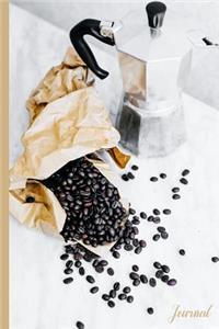 Coffee Beans and Pot Journal