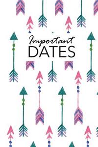 Important Dates