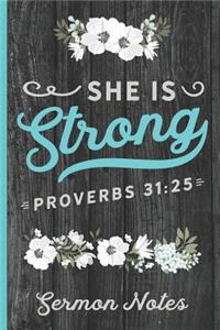 She Is Strong Proverbs 31