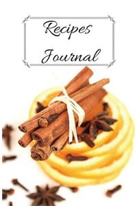 Recipes Journal