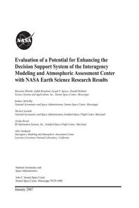 Evaluation of a Potential for Enhancing the Decision Support System of the Interagency Modeling and Atmospheric Assessment Center with NASA Earth Science Research Results