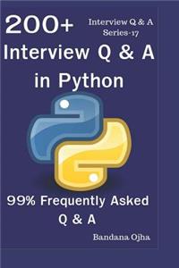 200+ Interview Q & A in Python