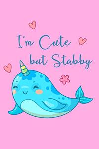 Cute But Stabby Narwhal Bullet Journal