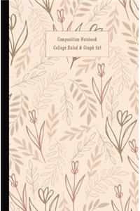 Composition Notebook College Ruled & Graph 5x5