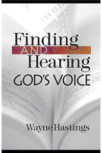 Finding and Hearing God's Voice