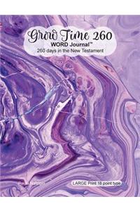 Grow Time 260 - WORD Journal