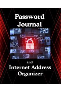 Password Journal and Internet Address Organizer