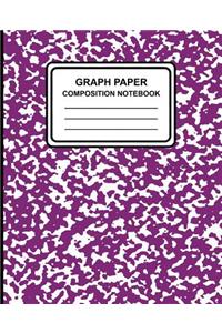 Graph Paper Composition Notebook