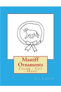 Mastiff Ornaments