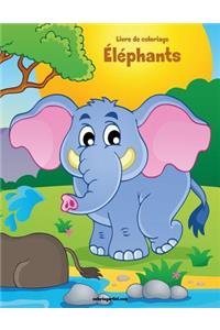 Livre de coloriage Éléphants 1