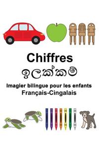 Français-Cingalais Chiffres Imagier bilingue pour les enfants
